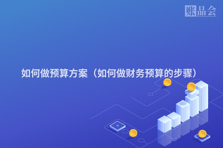 如何做预算方案（如何做财务预算的步骤）