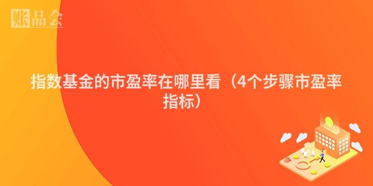指数基金的市盈率在哪里看（4个步骤市盈率指标）