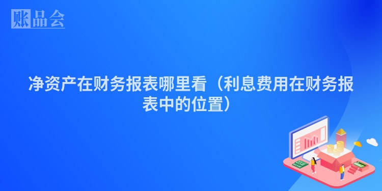 净资产在财务报表哪里看（利息费用在财务报表中的位置）