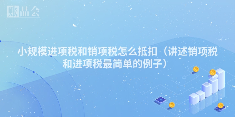 小规模进项税和销项税怎么抵扣（讲述销项税和进项税最简单的例子）
