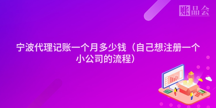 宁波代理记账一个月多少钱（自己想注册一个小公司的流程）