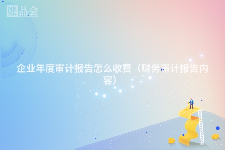 企业年度审计报告怎么收费（财务审计报告内容）