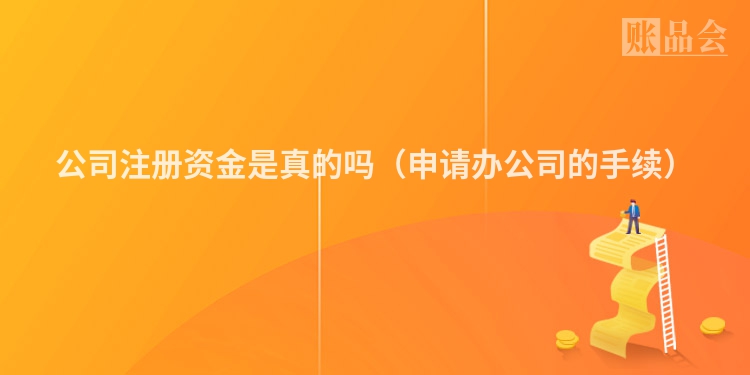 公司注册资金是真的吗（申请办公司的手续）