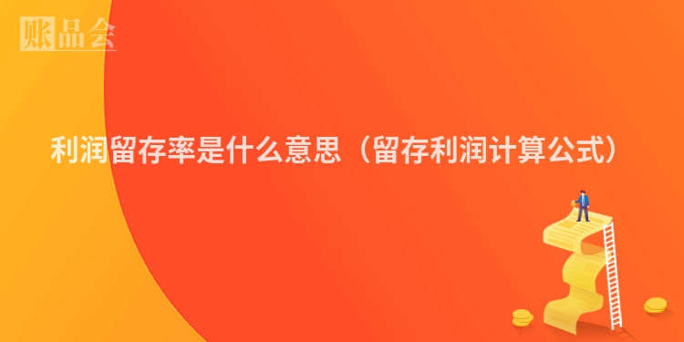 利润留存率是什么意思（留存利润计算公式）