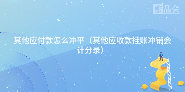 其他应付款怎么冲平（其他应收款挂账冲销会计分录）