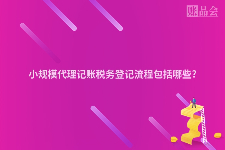 小规模代理记账税务登记流程包括哪些?