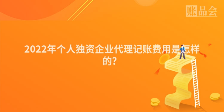 2022年个人独资企业代理记账费用是怎样的？