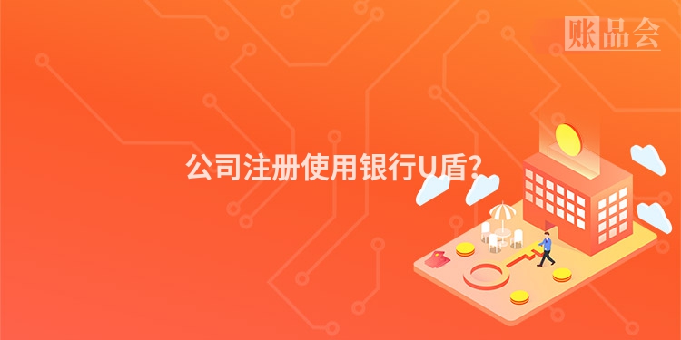 公司注册使用银行U盾？