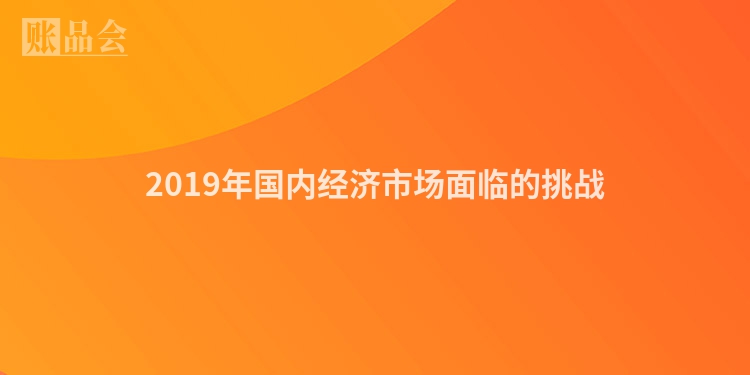 2019年国内经济市场面临的挑战