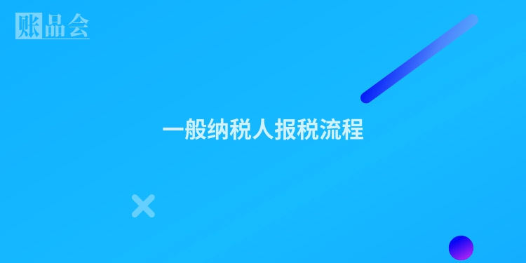 一般纳税人报税流程