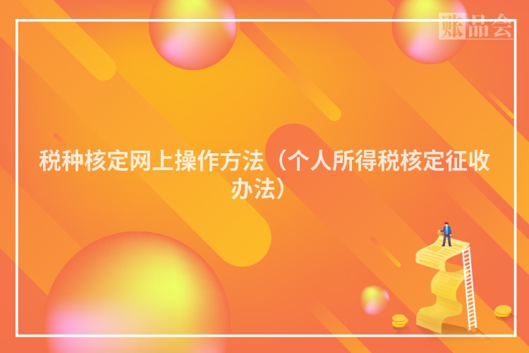 税种核定网上操作方法（个人所得税核定征收办法）