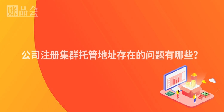 公司注册集群托管地址存在的问题有哪些？