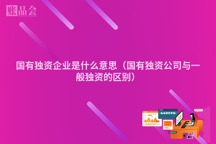 国有独资企业是什么意思（国有独资公司与一般独资的区别）