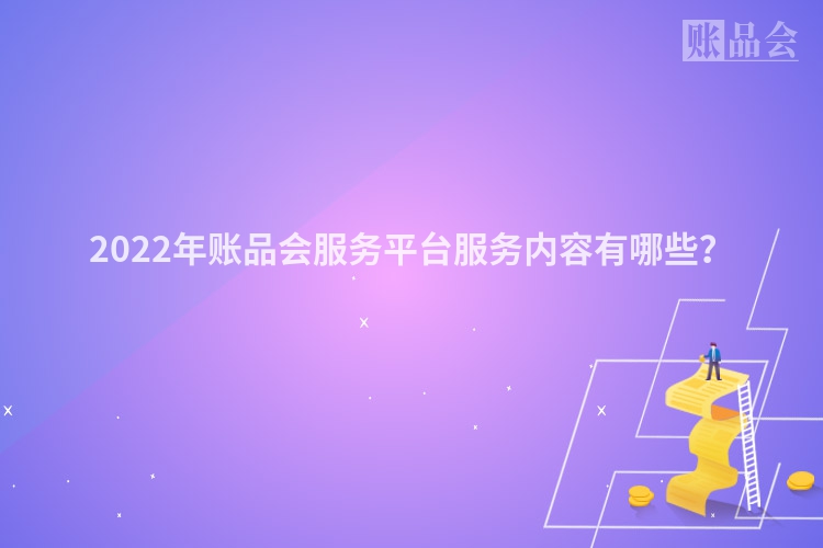 2022年账品会服务平台服务内容有哪些？