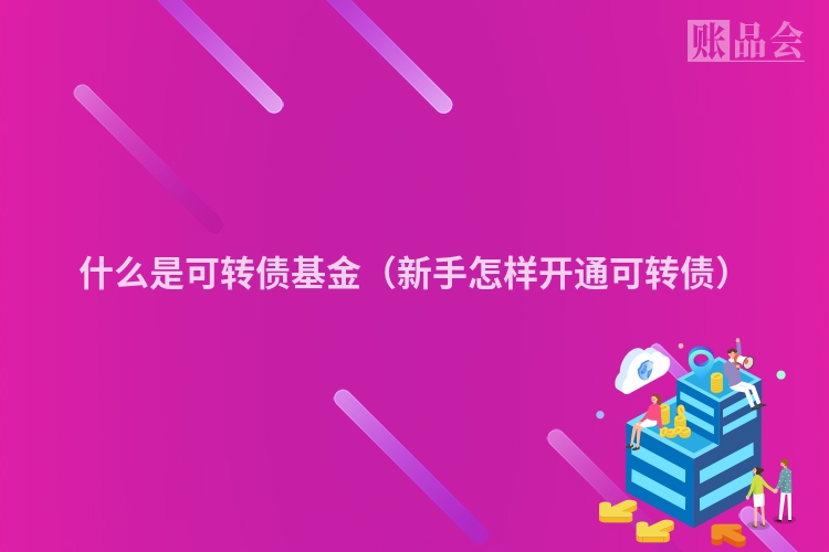什么是可转债基金（新手怎样开通可转债）