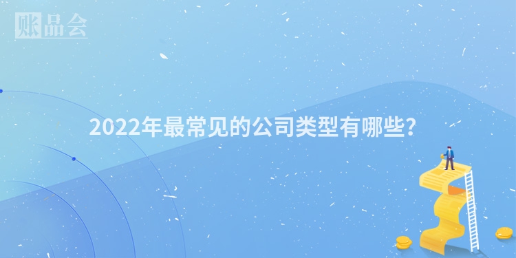 2022年最常见的公司类型有哪些？