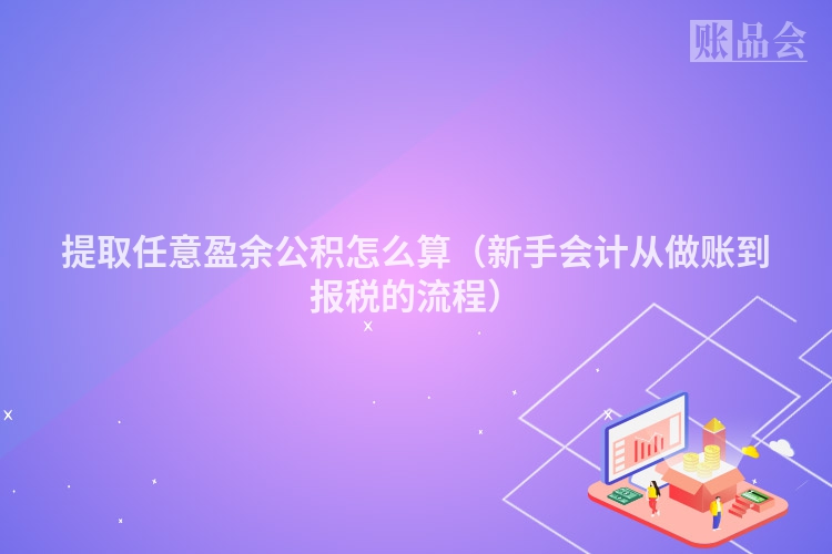 提取任意盈余公积怎么算（新手会计从做账到报税的流程）