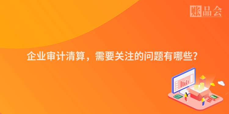 企业审计清算，需要关注的问题有哪些？