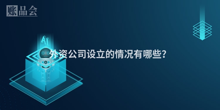 外资公司设立的情况有哪些？