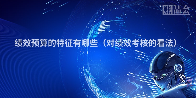 绩效预算的特征有哪些（对绩效考核的看法）