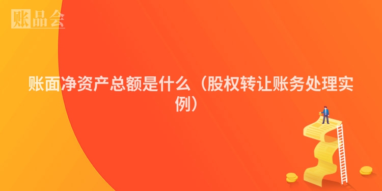 账面净资产总额是什么（股权转让账务处理实例）