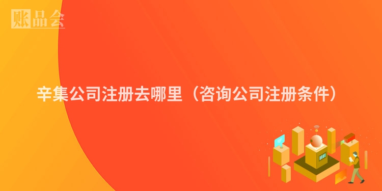 辛集公司注册去哪里（咨询公司注册条件）