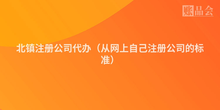 北镇注册公司代办（从网上自己注册公司的标准）