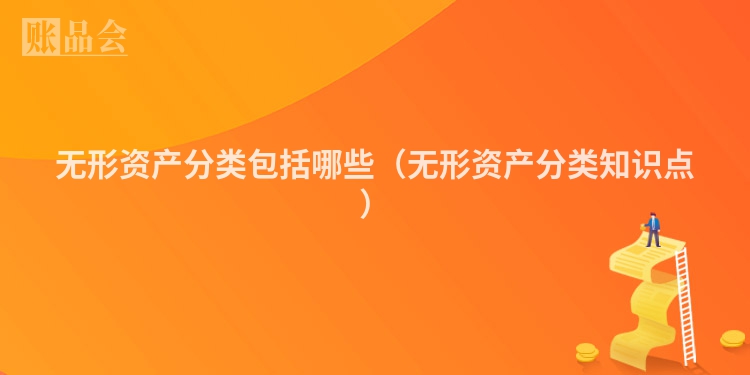 无形资产分类包括哪些（无形资产分类知识点）